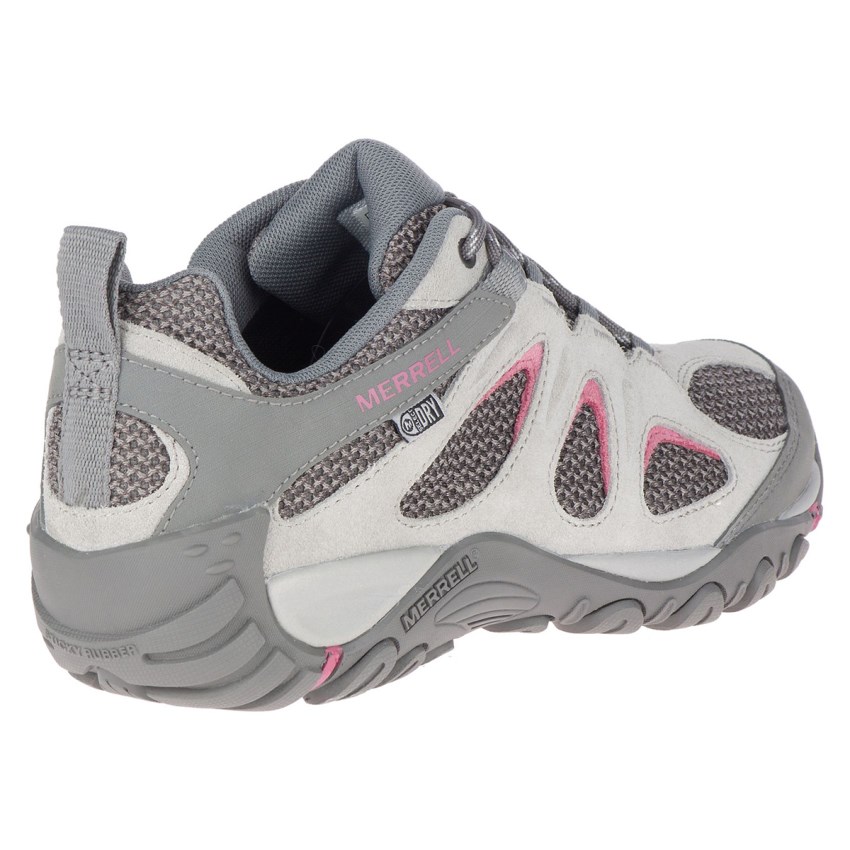 Chaussures Randonnée Merrell Yokota 2 Waterproof Grise/Blanche Femme | E.B.MUOY